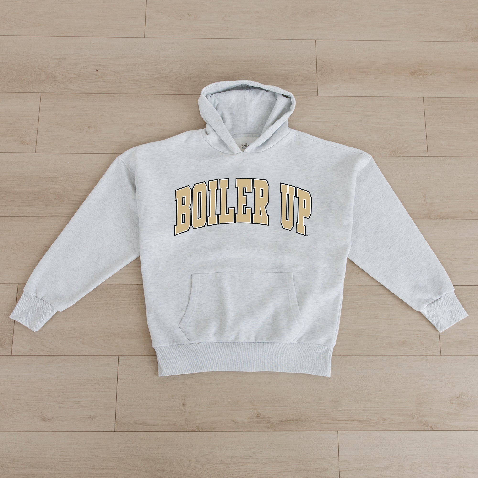 PURDUE BOILERMAKERS WINNING LOOK OVERSIZED PREMIUM WEIGHT HOODIE BY MADI PREWETT TROUTT