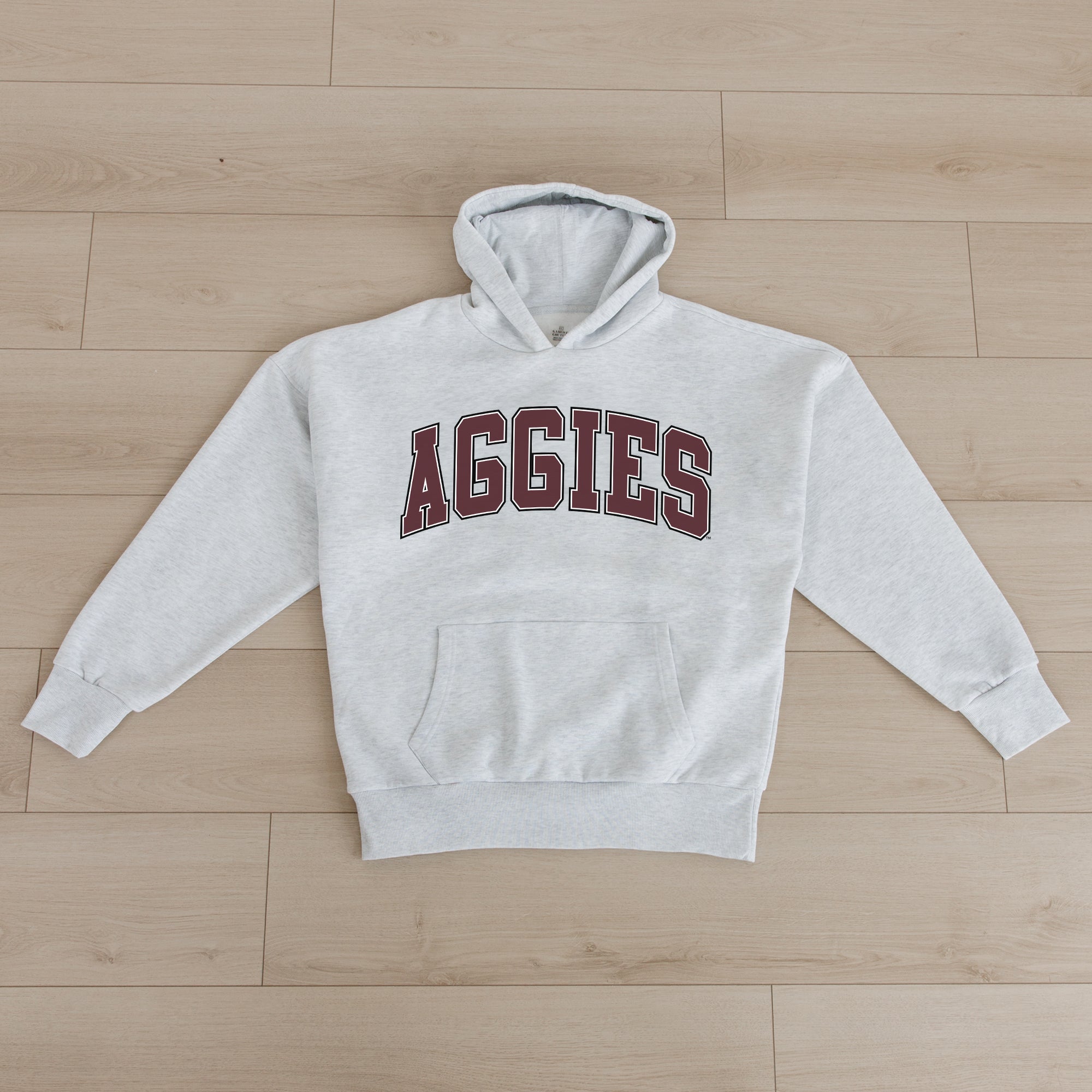 TEXAS A&M AGGIES WINNING LOOK OVERSIZED PREMIUM WEIGHT HOODIE BY MADI PREWETT TROUTT