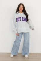 TCU HORNED FROGS WINNING LOOK OVERSIZED PREMIUM WEIGHT HOODIE BY MADI PREWETT TROUTT