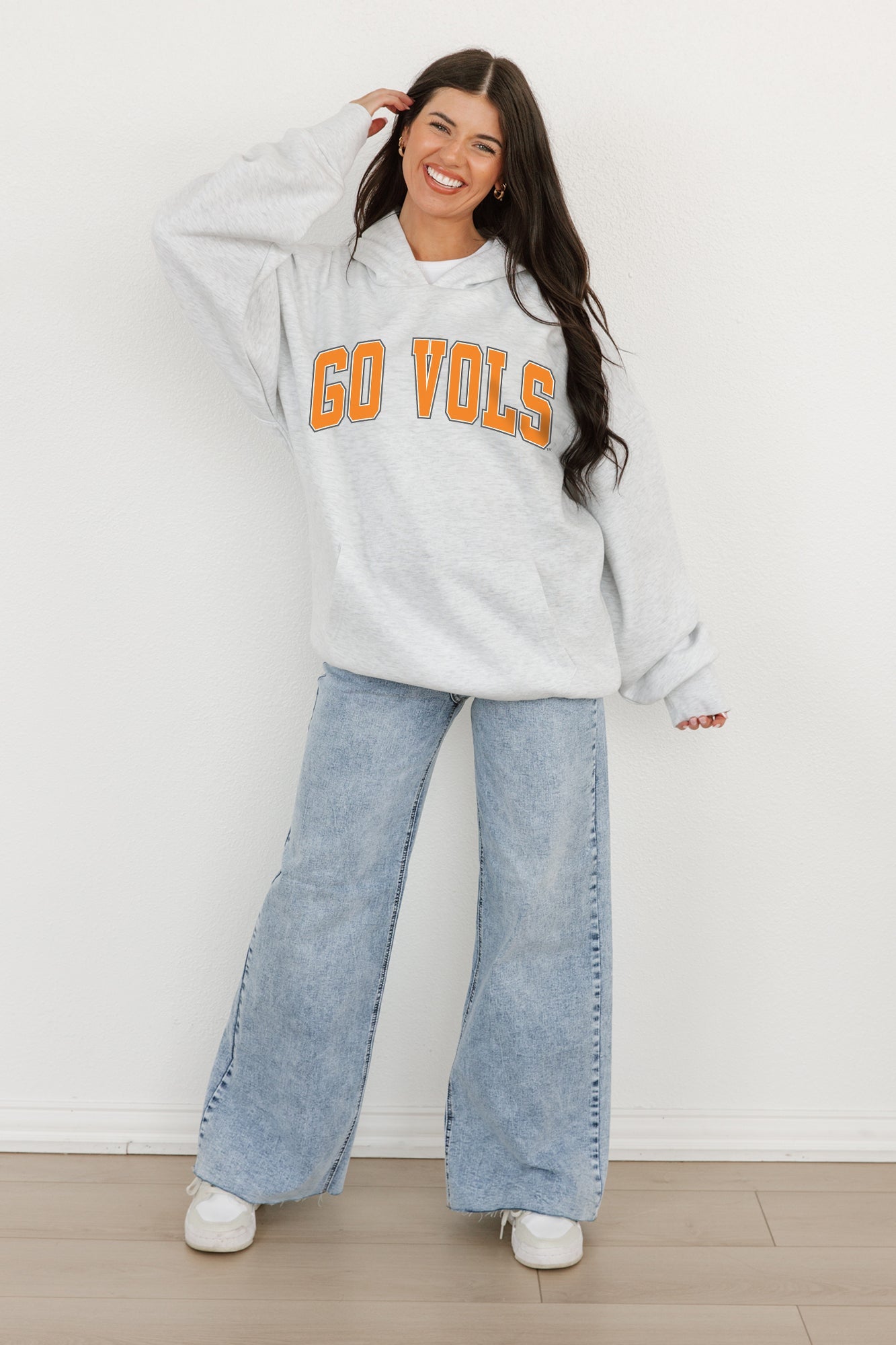 TENNESSEE VOLUNTEERS WINNING LOOK OVERSIZED PREMIUM WEIGHT HOODIE BY MADI PREWETT TROUTT