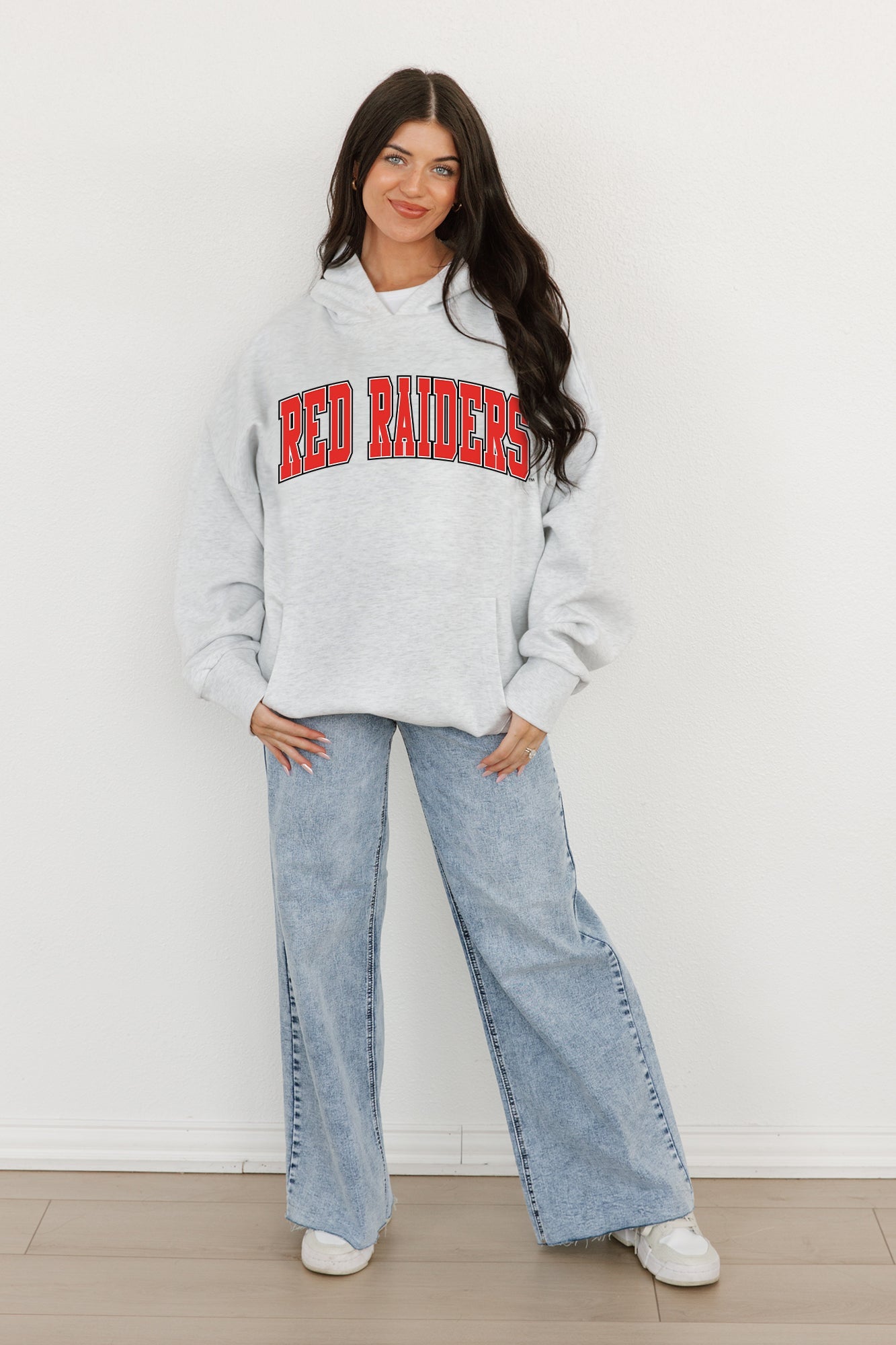 TEXAS TECH RED RAIDERS WINNING LOOK OVERSIZED PREMIUM WEIGHT HOODIE BY MADI PREWETT TROUTT