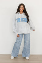 NORTH CAROLINA TAR HEELS WINNING LOOK OVERSIZED PREMIUM WEIGHT HOODIE BY MADI PREWETT TROUTT