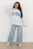 NORTH CAROLINA TAR HEELS WINNING LOOK OVERSIZED PREMIUM WEIGHT HOODIE BY MADI PREWETT TROUTT