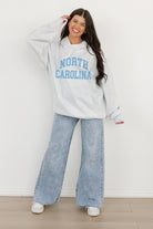 NORTH CAROLINA TAR HEELS ALL-STAR STYLE OVERSIZED PREMIUM WEIGHT HOODIE BY MADI PREWETT TROUTT