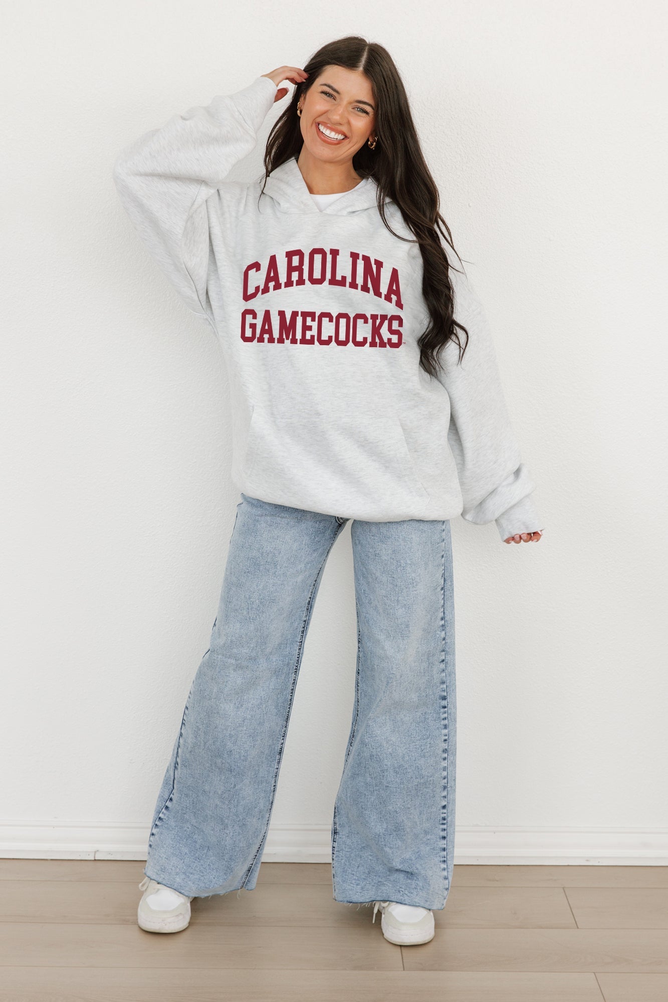 SOUTH CAROLINA GAMECOCKS ALL-STAR STYLE OVERSIZED PREMIUM WEIGHT HOODIE BY MADI PREWETT TROUTT