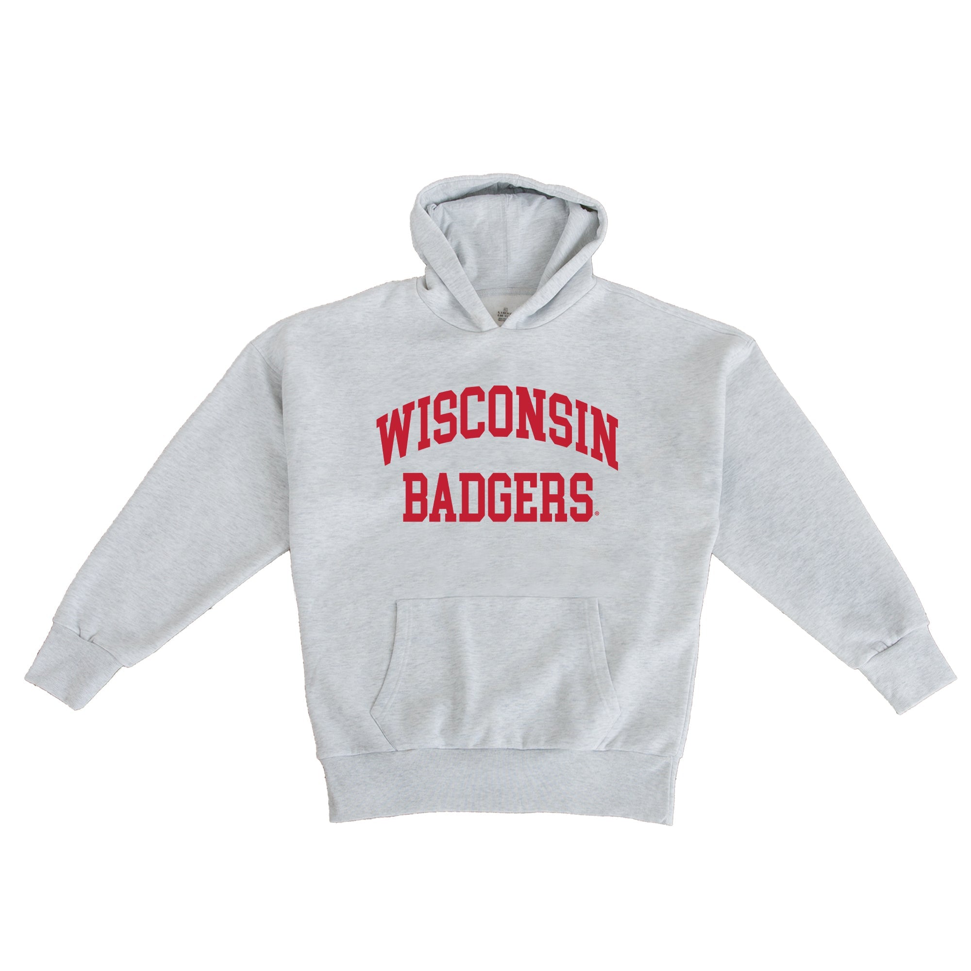 WISCONSIN BADGERS ALL-STAR STYLE OVERSIZED PREMIUM WEIGHT HOODIE BY MADI PREWETT TROUTT