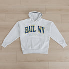 WEST VIRGINIA MOUNTAINEERS WINNING LOOK OVERSIZED PREMIUM WEIGHT HOODIE BY MADI PREWETT TROUTT