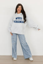 WEST VIRGINIA MOUNTAINEERS ALL-STAR STYLE OVERSIZED PREMIUM WEIGHT HOODIE BY MADI PREWETT TROUTT