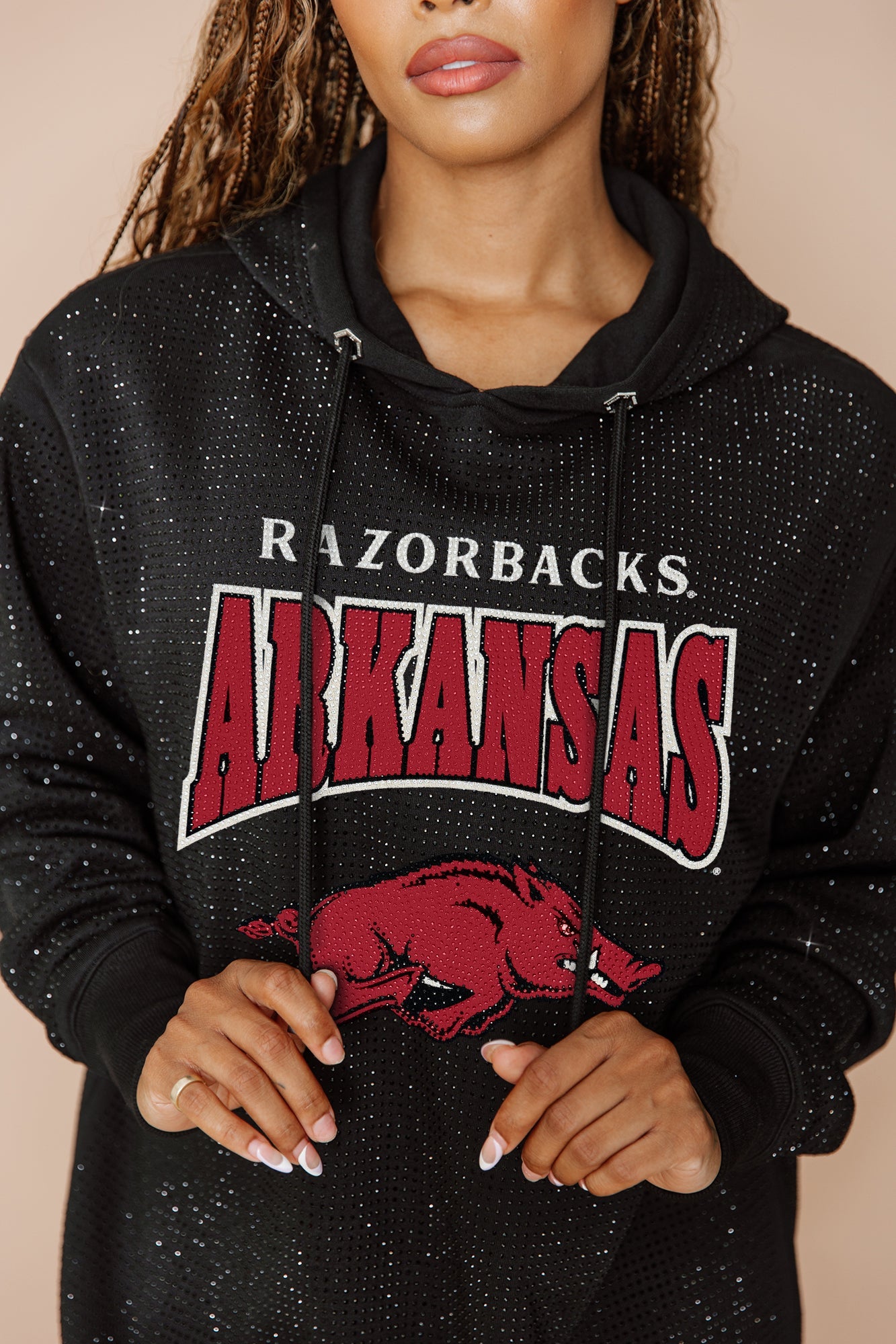 Arkansas Razorbacks Rhinestone Hoodie online