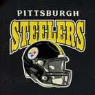 PITTSBURGH STEELERS SIDELINE SHIMMER ALL-OVER MICRO-RHINESTONE SPARKLE HOODED SWEATSHIRT