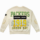 GREEN BAY PACKERS GAMEDAY SLAY BLACK LABEL PREMIUM FLEECE DROP SHOULDER CREWNECK