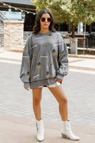 JACKSONVILLE JAGUARS PLAYBACK VINTAGE WASH OVERSIZED CREWNECK FLEECE