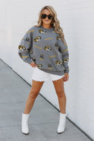 MISSOURI TIGERS PLAYBACK VINTAGE WASH OVERSIZED CREWNECK FLEECE