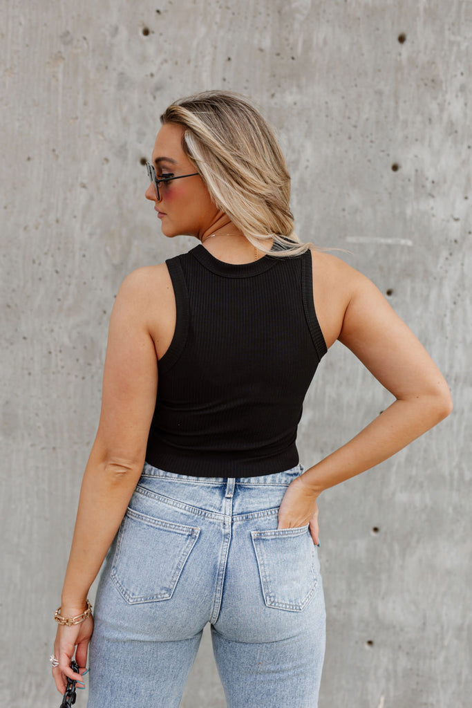 MILICA HIGH WAISTED CROP FLARE PANTS