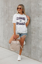 RICHMOND SPIDERS CRUSHING VICTORY SUBTLE LEOPARD PRINT TEE