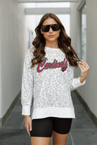 ARIZONA CARDINALS FEELING WILD SIDE SLIT PULLOVER