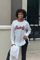 ARIZONA CARDINALS FEELING WILD SIDE SLIT PULLOVER