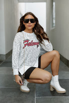 ATLANTA FALCONS FEELING WILD SIDE SLIT PULLOVER