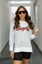 CINCINNATI BENGALS FEELING WILD SIDE SLIT PULLOVER