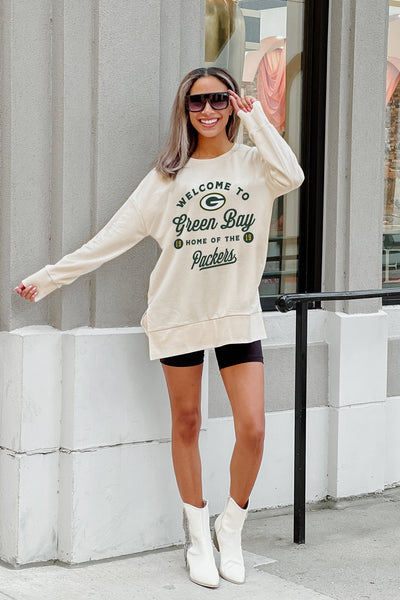 GREEN BAY PACKERS OFFSIDE SIDE SLIT PULLOVER