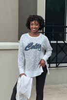 INDIANAPOLIS COLTS FEELING WILD SIDE SLIT PULLOVER