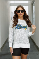 LOS ANGELES RAMS FEELING WILD SIDE SLIT PULLOVER