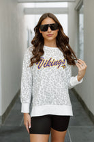 MINNESOTA VIKINGS FEELING WILD SIDE SLIT PULLOVER