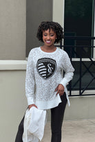 SPORTING KANSAS CITY JUST FOR KICKS SIDE SLIT PULLOVER