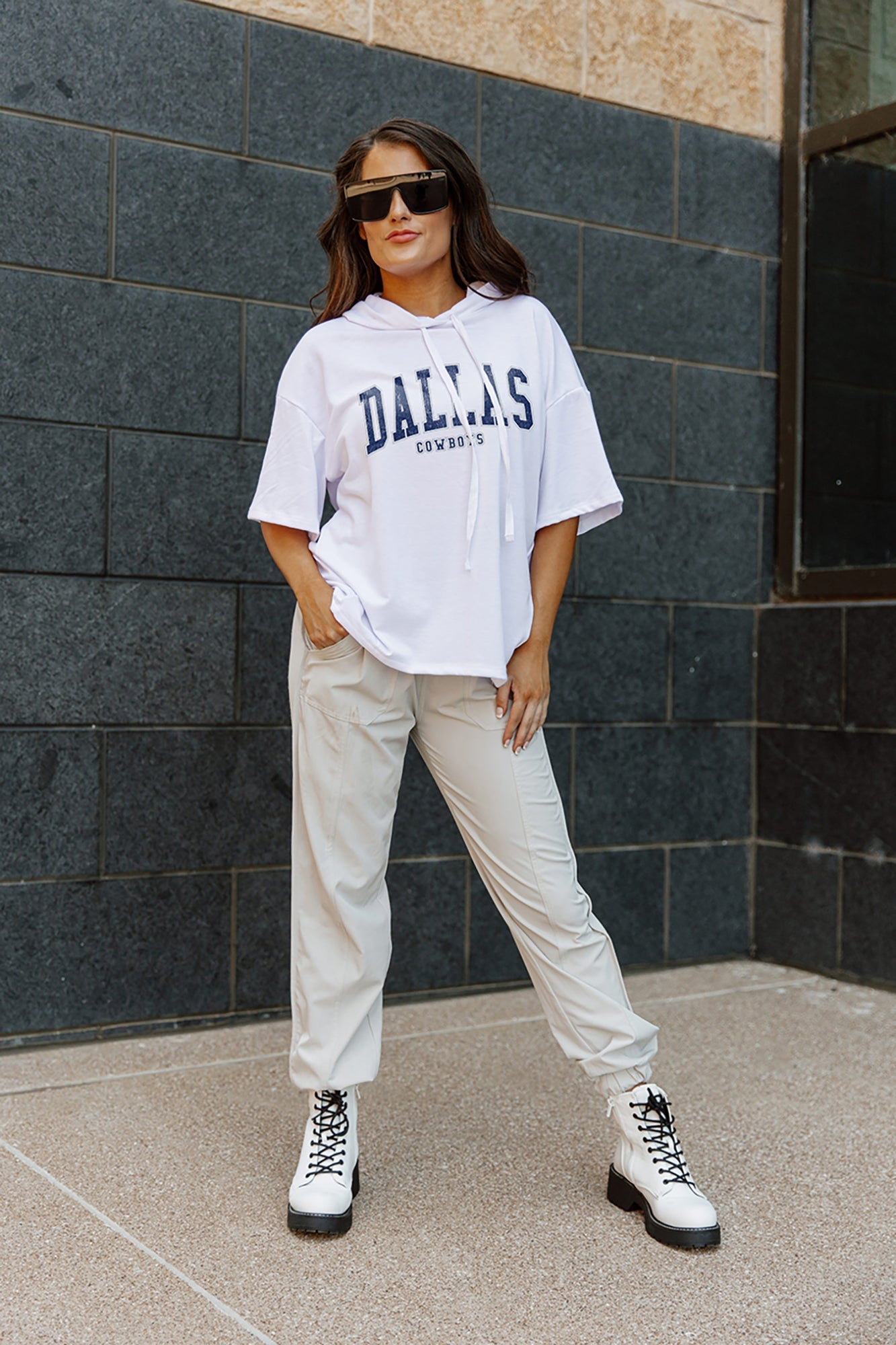 Dallas Cowboys Gameday Couture Women's Tackle Titan Boyfriend