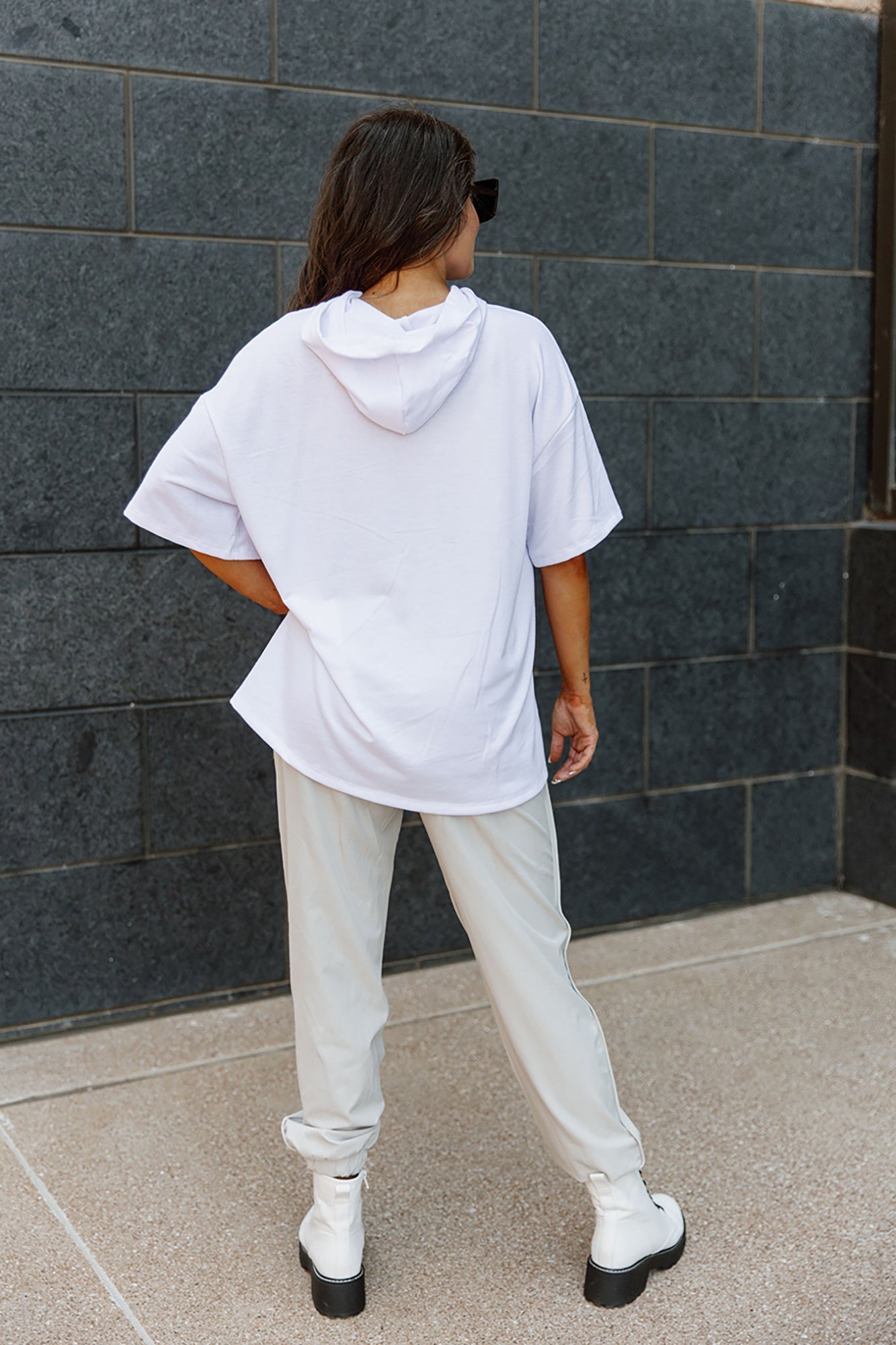 Philadelphia Eagles Gameday Couture Women's Enforcer Relaxed T-Shirt - White