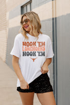 TEXAS LONGHORNS STAY WAVY OVERSIZED BOYFRIEND TEE