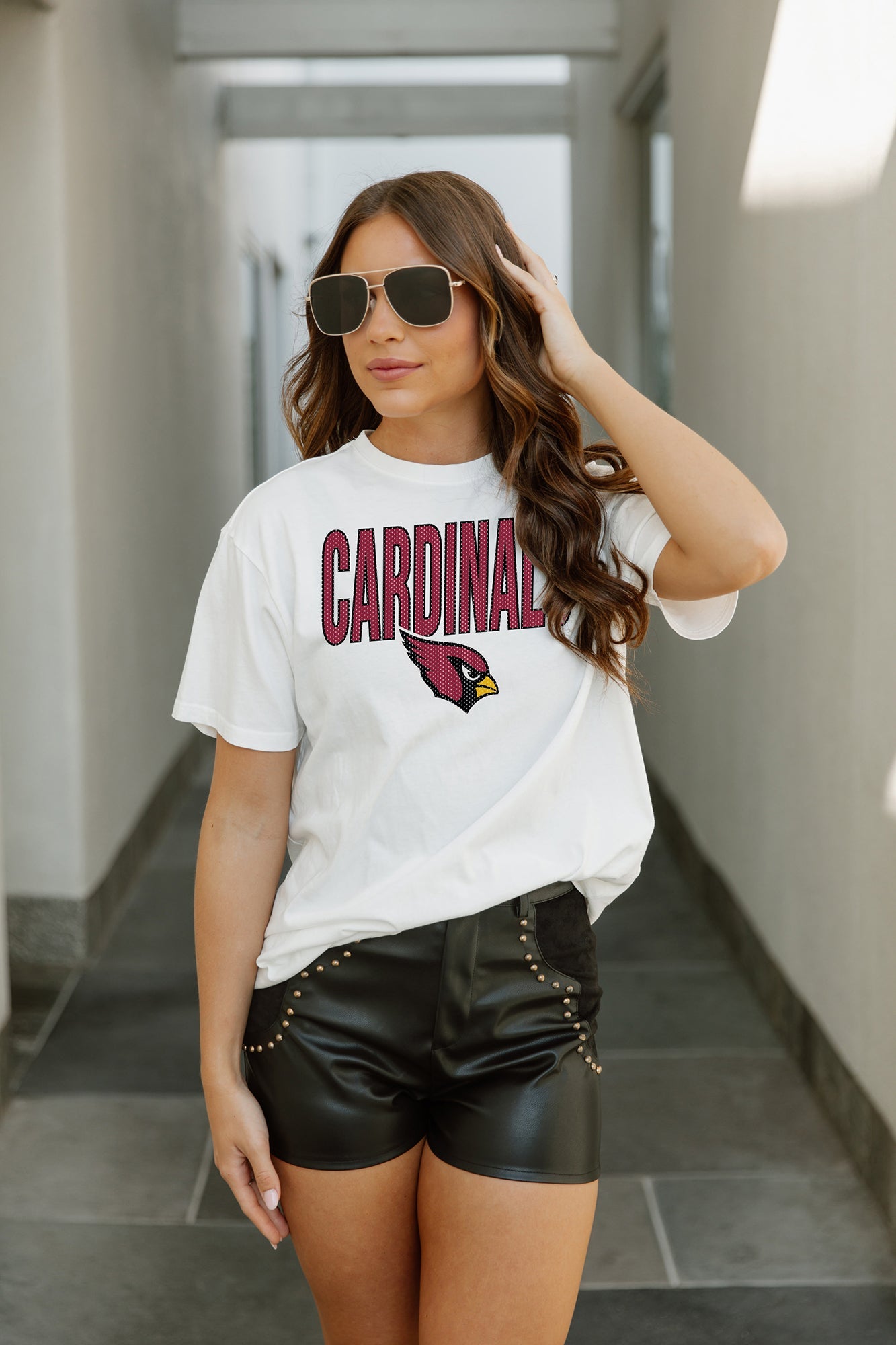 ARIZONA CARDINALS KEEP IT UP THE EASY TEE