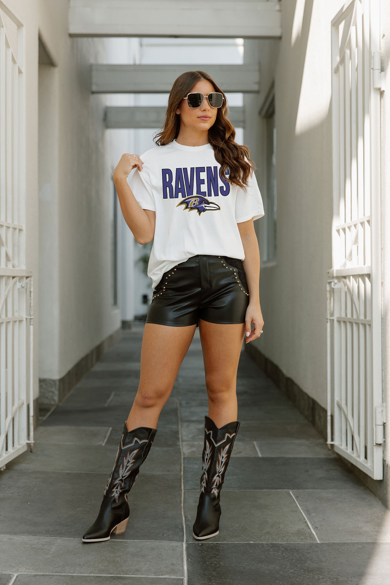 BALTIMORE RAVENS KEEP IT UP THE EASY TEE