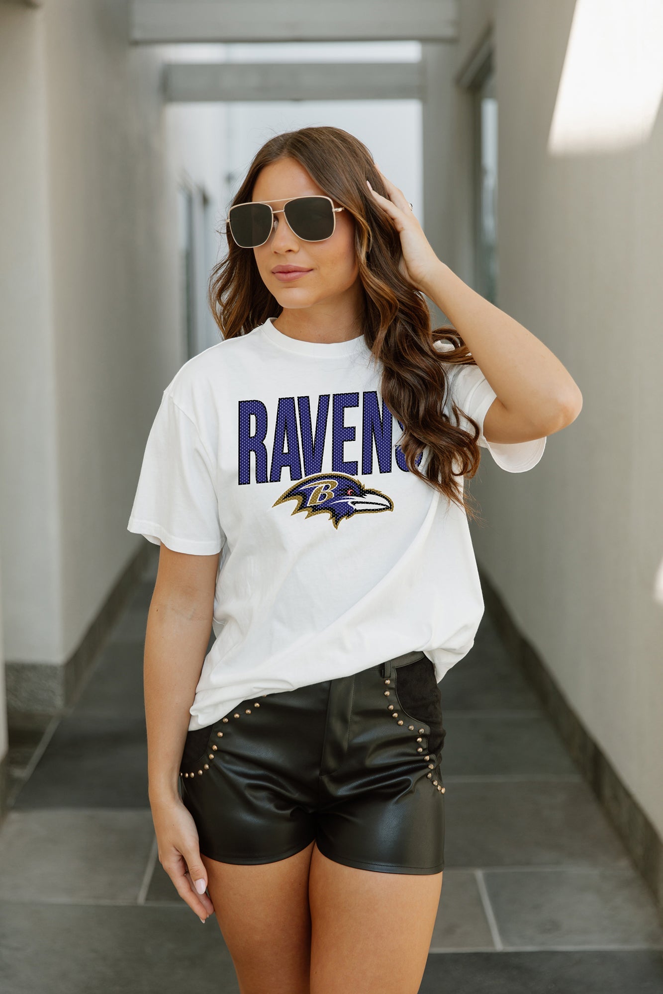 BALTIMORE RAVENS KEEP IT UP THE EASY TEE