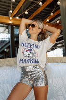 BUFFALO BILLS VICTORIOUS VIXEN SHORT SLEEVE FLOWY TEE