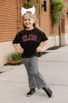 ELON PHOENIX AFTER PARTY KIDS STUDDED SHORT SLEEVE MODERATELY CROPPED TEE