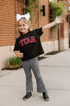 UTAH UTES AFTER PARTY KIDS STUDDED SHORT SLEEVE MODERATELY CROPPED TEE