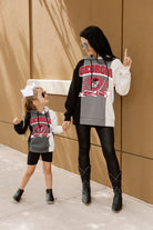 GEORGIA BULLDOGS HALL OF FAME KIDS COLORBLOCK TRIO HOODED PULLOVER