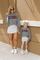 EASTERN KENTUCKY COLONELS GUESS WHO'S BACK KIDS SEQUIN YOKE PULLOVER