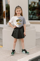 MISSOURI TIGERS PACESETTER KIDS SPLIT-DYED SHORT SLEEVE TEE