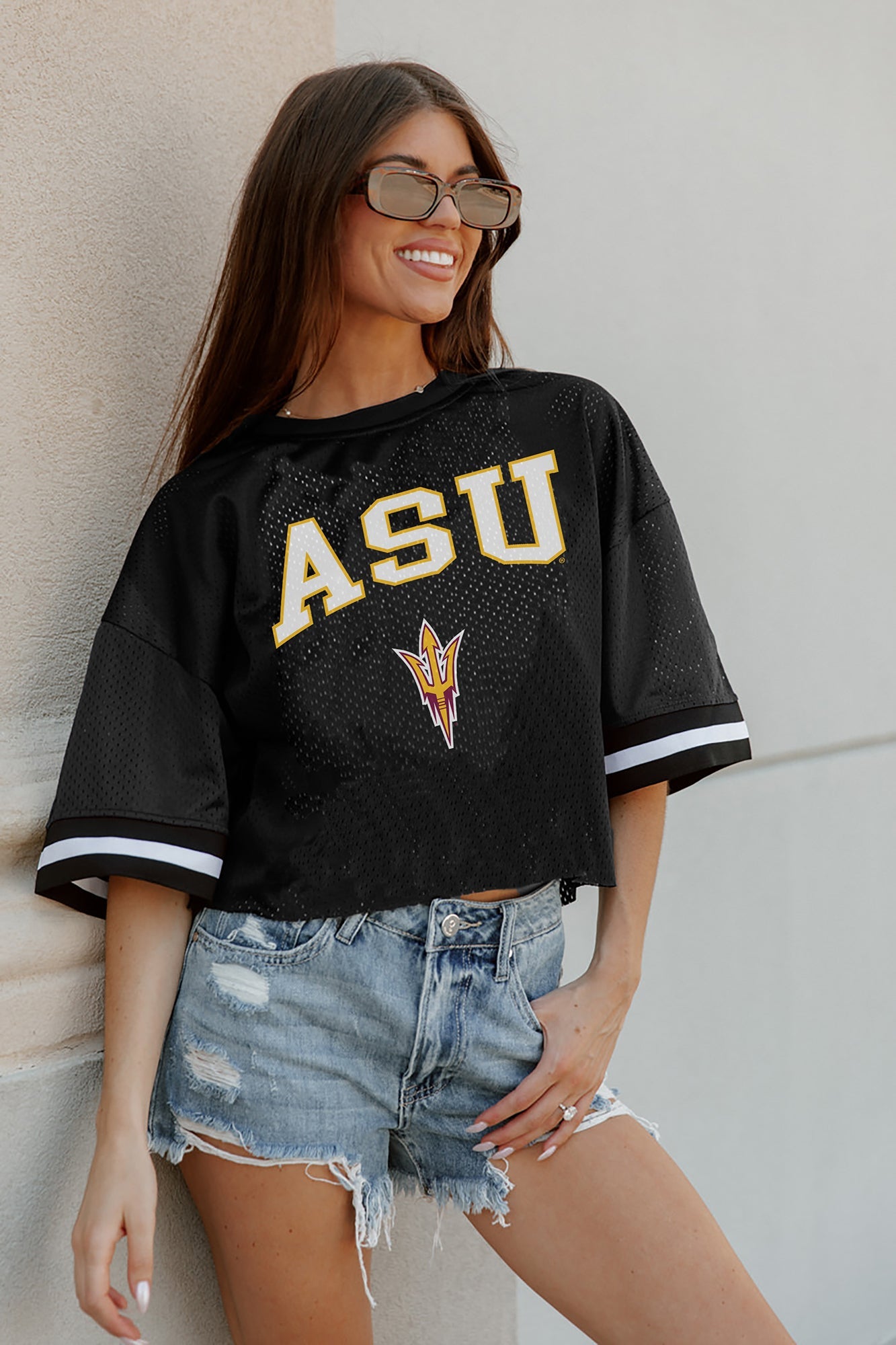 ARIZONA STATE SUN DEVILS SCORE SQUAD MODERATE FIT FASHION JERSEY BY MADI PREWETT