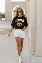 IOWA HAWKEYES SCORE SQUAD MODERATE FIT FASHION JERSEY BY MADI PREWETT