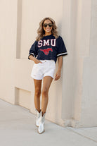 SMU MUSTANGS SCORE SQUAD MODERATE FIT FASHION JERSEY BY MADI PREWETT