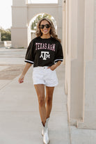 TEXAS A&M AGGIES SCORE SQUAD MODERATE FIT FASHION JERSEY BY MADI PREWETT