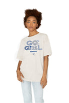 AIR FORCE FALCONS GO GIRL OVERSIZED CREWNECK TEE