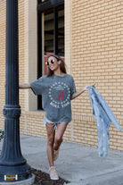 ALABAMA CRIMSON TIDE BRIGHTEST STAR OVERSIZED CREWNECK TEE