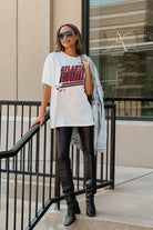 ATLANTA FALCONS COMING IN HOT OVERSIZED CREWNECK TEE