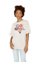 AUBURN TIGERS GO GIRL OVERSIZED CREWNECK TEE