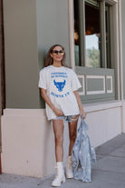 BUFFALO BULLS ON POINT OVERSIZED CREWNECK TEE