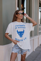 BUFFALO BULLS ON POINT OVERSIZED CREWNECK TEE